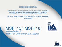 MSFI 15 i MSFI 16